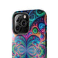 Dreamscape Eon Flow. Trippy Infinity Patterns Tough Phone Case Iphone 7 8 9 10 11 12 13 14 Pro Max Mini Plus XR XS SE
