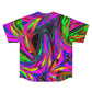 Neon Infinity Whirlpools Trippy Infinity Patterns Mens Jersey