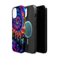 Twilight Infinyscape Neon Trippy Infinity Patterns Premium Art Magsafe Magnet Tough IPhone 13 14 15 Pro Plus Max and Mini in Matte and Glossy Phone cases