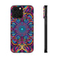 "Fantasia of Fluorescence" Infinity Patterns Art Polycarbonate Phone Case Samsung Galaxy s21 s22 Google Pixel 6 Iphone 11 12 13 14 Pro Max Mini Plus