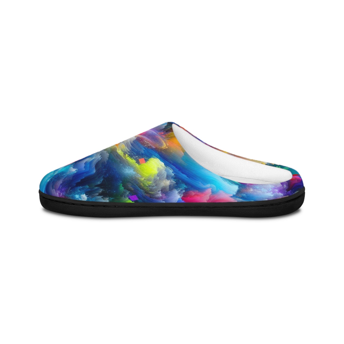 Giovanni de Santoalba - Trippy Infity Patterns Men's Indoor Slippers