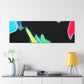 "Neon Rainbow Unicorn Cluster" NEON Unicorns Art Canvas