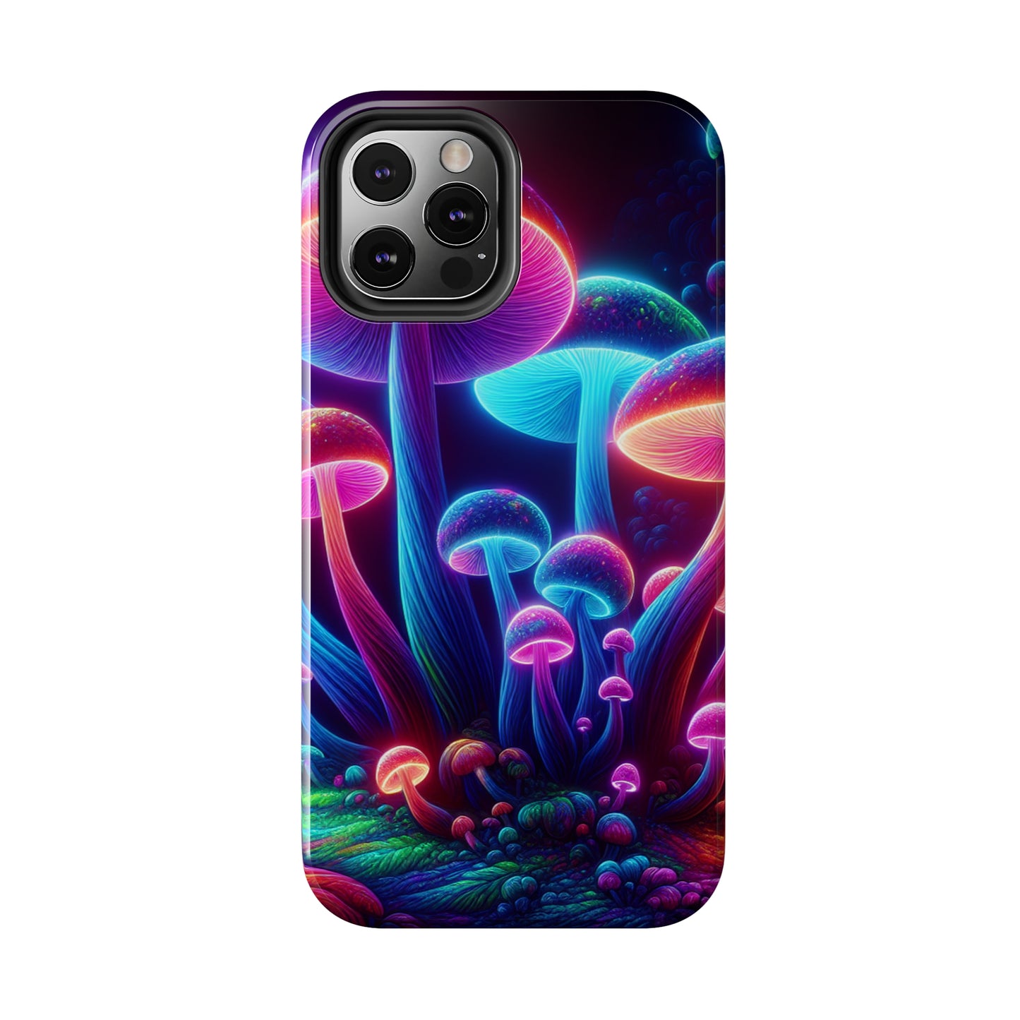 Neon Psychedelic Pupal Art NEON Unicorns Tough Phone Case Iphone 7 8 9 10 11 12 13 14 Pro Max Mini Plus XR XS SE