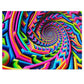 Neon Infinipat. - Neon Trippy Infinity Patterns Puzzle 30, 110, 252, and 1000 Pieces