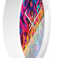 Jacopo di Gioioso - Trippy Infinity Patterns Wall Clock
