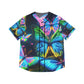 Neon Butterfly Glowscape Neon Butterflies Womans Jersey