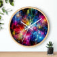 Hortensia da Verona - Trippy Infinity Patterns Wall Clock