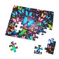 NeoButterFlySwarm. - Neon Butterflies Puzzle30, 110, 252, and 1000 Pieces