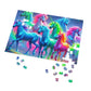 Nornicorns. - Neon Unicorns Puzzle