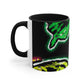 "Neon Splendor Symphony" Butterflies 11oz Mug