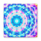 Vivid Cosmic Lightsphere Trippy Infinity Patterns Art Canvas