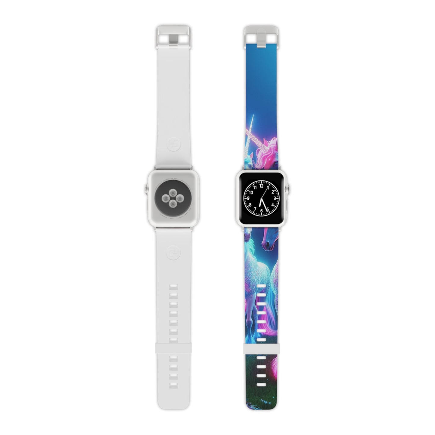 Neon Unicorn Symphony. - NEON Unicorns Iwatch Band