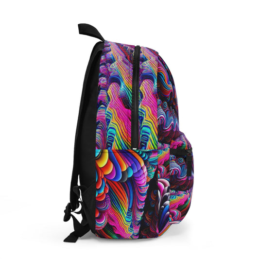 Ambrosio di Campofregoso - Trippy Infinity Patterns Backpack