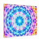 Vivid Cosmic Lightsphere Trippy Infinity Patterns Art Canvas