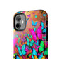 "Neonardie's Dreamscape" NEON Butterflies Tough Phone Case