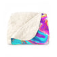 Vincento Florentini - Trippy Infinity Patterns Sherpa Blanket