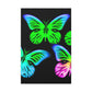"Neon Dreamweavers". Neon Butterflies  Art Canvas