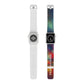 "Neon Transcendence" - Trippy Infinity Patterns Iwatch Band