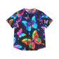 "Rainbow Butterfly Flight" Neon Butterflies Womans Jersey