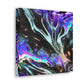 Interdimensional Fantasia. Trippy Infinity Patterns Art Canvas
