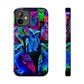 Neon Luminance Owls NEON Owls Tough Phone Case