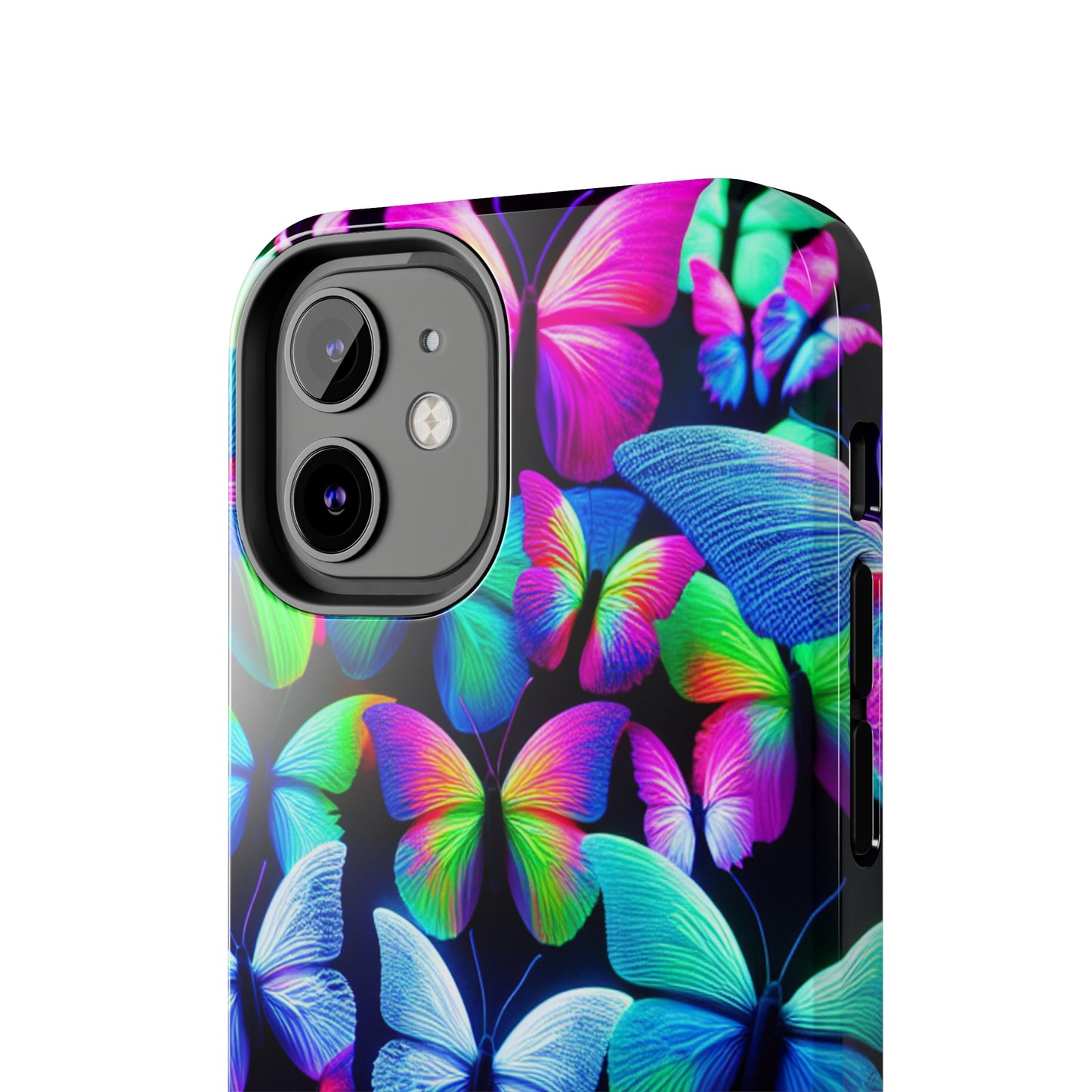 "Neon Splendor" NEON Butterflies Tough Phone Case
