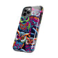 "Neon Nocturne" NEON Owls Tough Phone Case