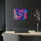 "Infinite Vibrance" Trippy infity Pattern 1/4" Glossy Acrylic Art