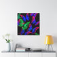 "Nebula of Neon Butterflies" Neon Butterflies  Art Canvas