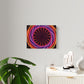 "Radiant Revelry of Neon Infinity" Trippy Infinity Patterns Acrylic Art Panel