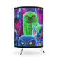 "Neon Hoot-Nite" - NEON Owls Art Tripod Lamp