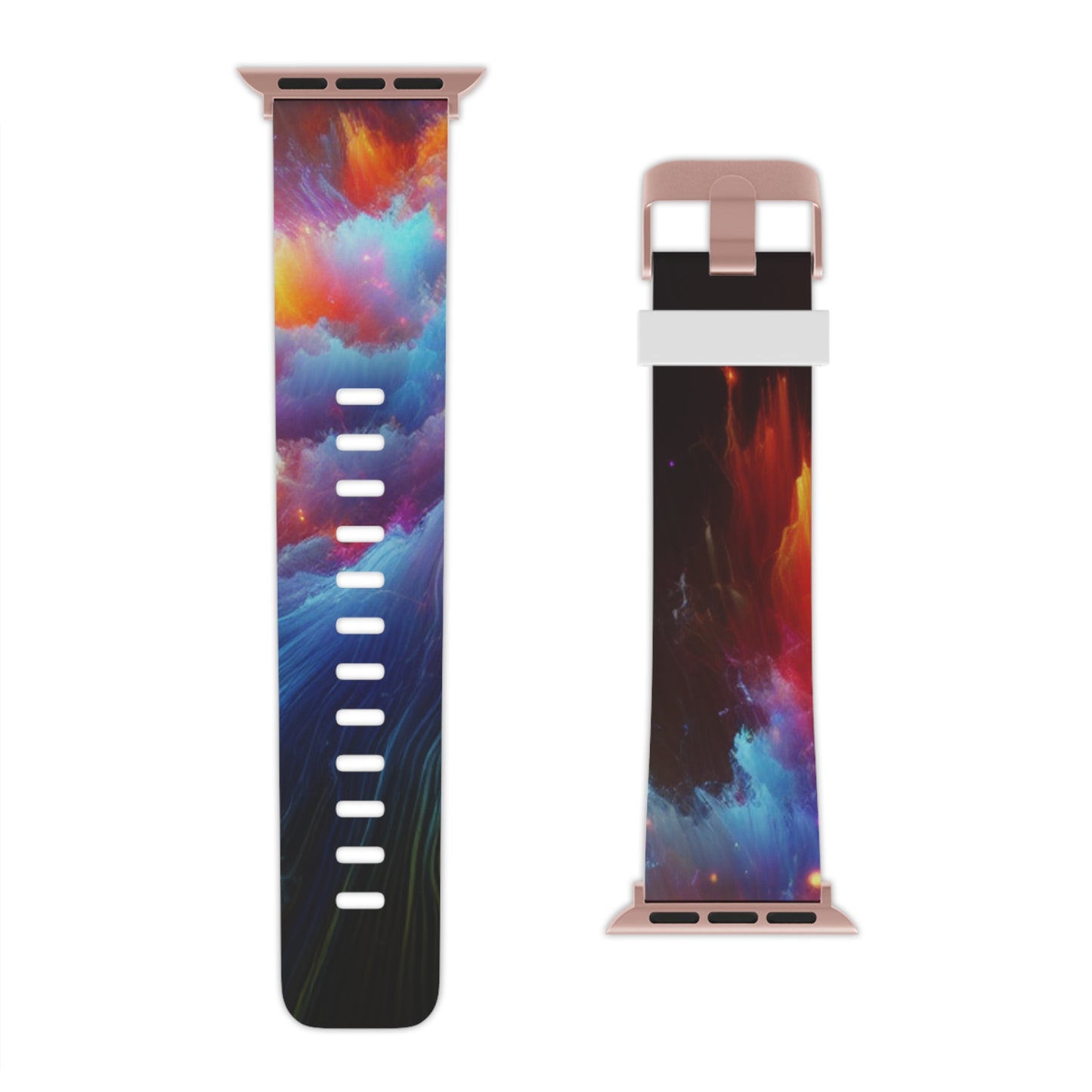 "Neon Digitalim" - Trippy Infinity Patterns Iwatch Band