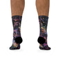 TDB Vivid Cosmic Radiance. Trippy Recycled Poly Socks