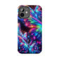 "Butterfly Prism Eruption" NEON Butterflies Tough Phone Case