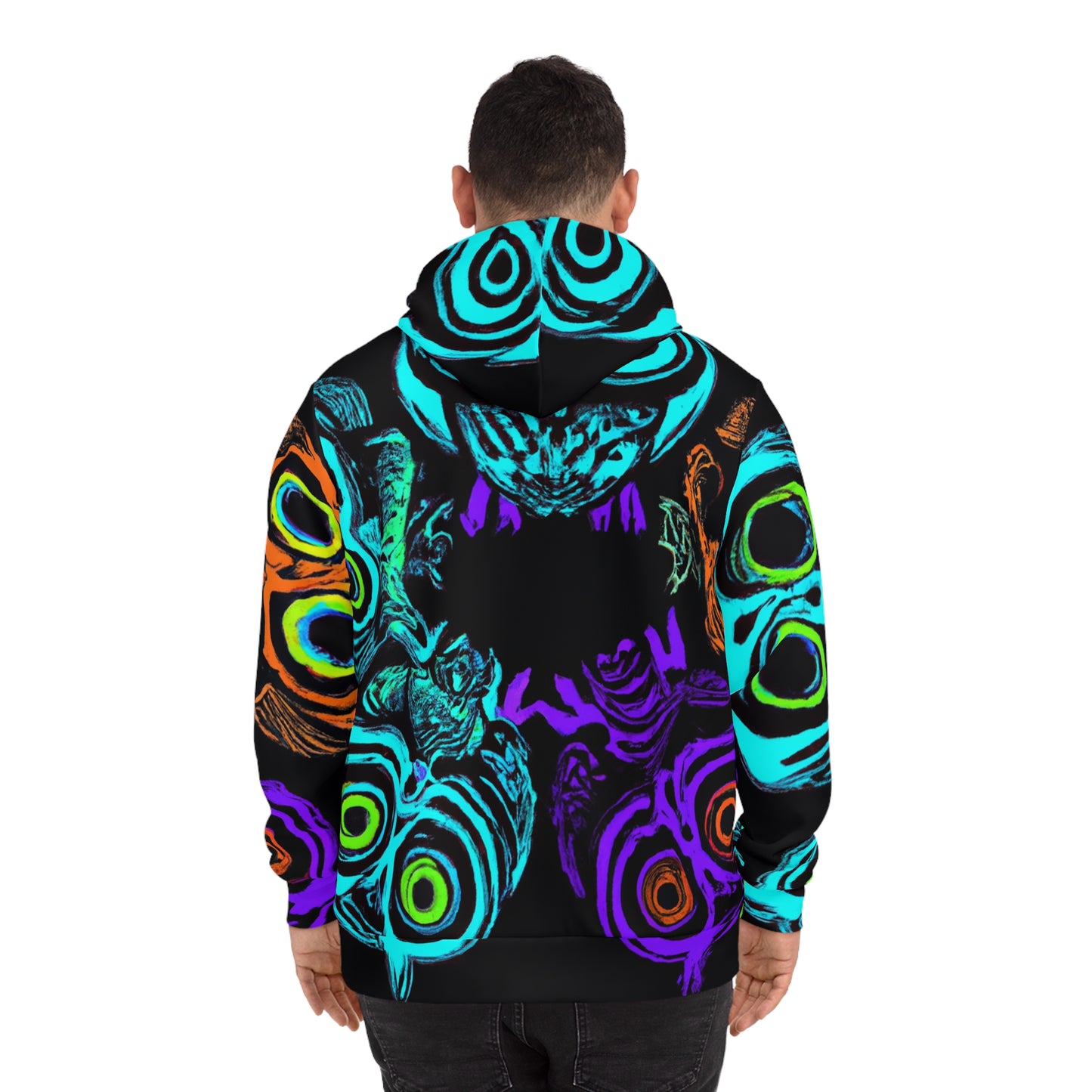"Dawn of the Neon Hooters" - NEON Owls AOP Hoodie
