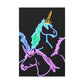 "Galactic Shebang of Neon Unicorns" NEON Unicorns Art Canvas