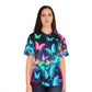 Neon Butterfly Flight. Neon Butterflies Womans Jersey