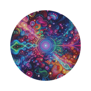 "Infinite Vibrancy" Infinity Patterns Round Rug