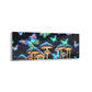 "Neon Dreamscapes" Butterflies & Mushrooms 1/4" Glossy Acrylic Art