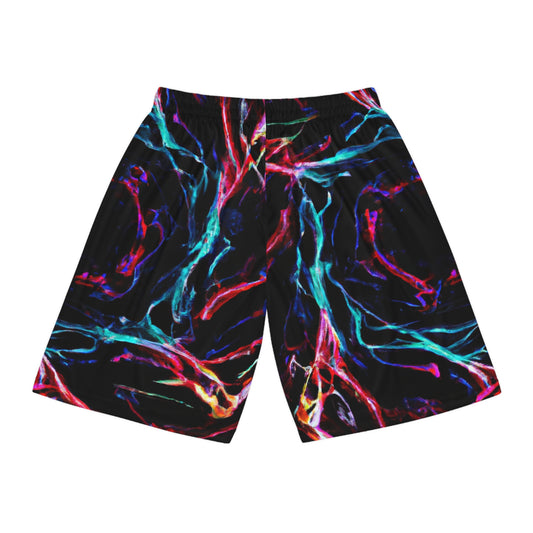 Silvio di Reposo - Trippy Infinity Patterns Rave Shorts