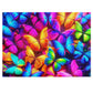 Neon Flutter. - Neon Butterflies Puzzle30, 110, 252, and 1000 Pieces