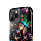 Neon Butterflies Dance NEON Butterflies Tough Phone Case Iphone 6 7 8 9 10 11 12 13 14 SE X XR XS Pro Max Mini Plus