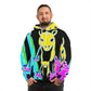 Neon Fantasy Unicorns. - Unicorns AOP Hoodie