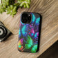 Neon Flutter Symphony Neon Butterflies Premium Art Magsafe Magnet Tough IPhone 13 14 15 Pro Plus Max and Mini in Matte and Glossy Phone cases