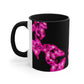 Vibrant Neon Butterfly Soiree Butterflies 11oz Mug