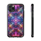 Neon Infinity Maze. Infinity Patterns Art Polycarbonate Phone Case