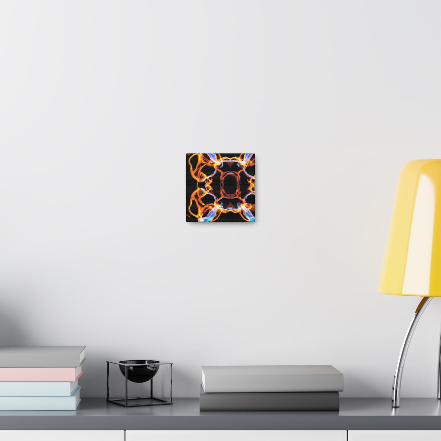 Psychedelic Infinity Orbitals. Trippy Infinity Patterns Art Canvas