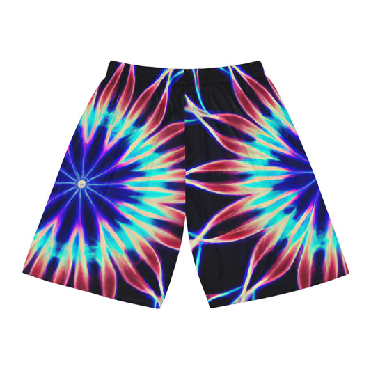 Luca Sebastiano. - Trippy Infinity Patterns Rave Shorts