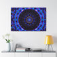 Cosmic Kaleidoscope Visions Trippy Infinity Patterns Art Canvas