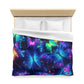 Giovanni Guercio - NEON Butterflies Microfiber Duvet Cover